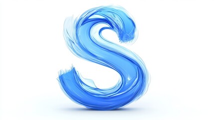 3D letter "S"