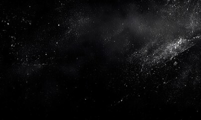 Obraz premium A black background with scratches and dust, Generative AI