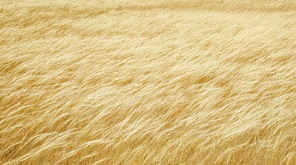 Fototapeta premium Golden Grass Field Windblown Texture Background