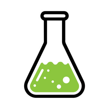 recommend clip art: Vector laboratory  flask icon