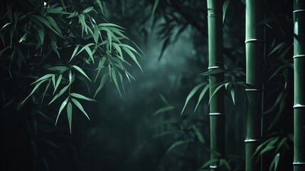 Dark Bamboo Forest