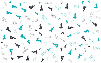 Colourful memphis pattern Abstract background for your Social Media Wallpaper