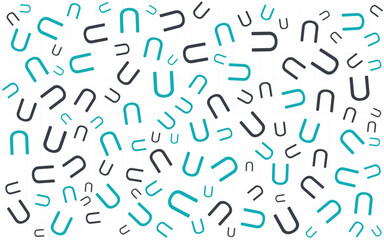 Colourful memphis pattern Abstract background for your Social Media Wallpaper