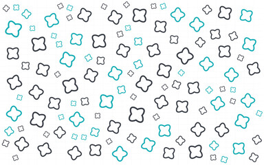 Colourful memphis pattern Abstract background for your Social Media Wallpaper