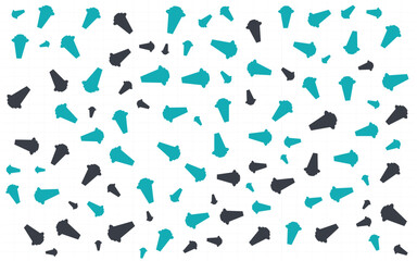 Colourful memphis pattern Abstract background for your Social Media Wallpaper