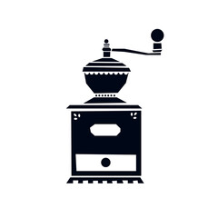 coffee grinder vector symbol sign 