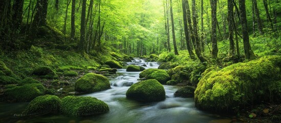 Tranquil Forest Stream