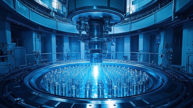 Control rods managing energy within nuclear fission reactors, emphasizing atomic regulation