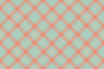 Finish vector background texture, new pattern textile seamless. Merry tartan fabric plaid check in light and red colors.