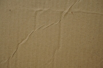 Brown paper box surface texture background, Closeup shot of cartoon  paper surface backdrop, Brown paper surface