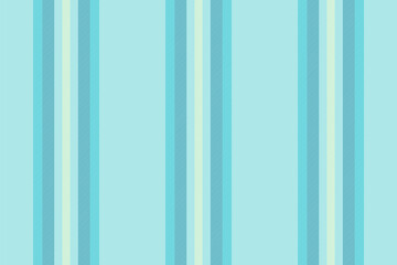 Obraz premium Gala vector stripe background, easter pattern texture textile. Template seamless fabric lines vertical in light and cyan colors.