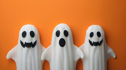 Obraz premium Happy Halloween Holiday Concept. Halloween Decorat