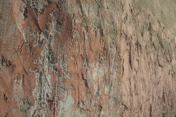 Damaged cement concrete wall texture background, Rustic uneven sand and cement wall surface, Grungy abstract surface wall backdrop