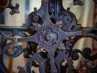 Ancient  clockwork  mechanism and gears