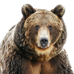brown bear portrait
