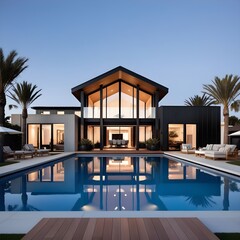 Fototapeta premium Modern style house
