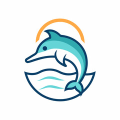 Obraz premium Featuring a clean and simple line art logo