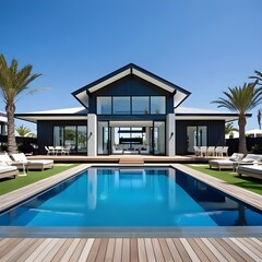 Fototapeta premium Modern style house