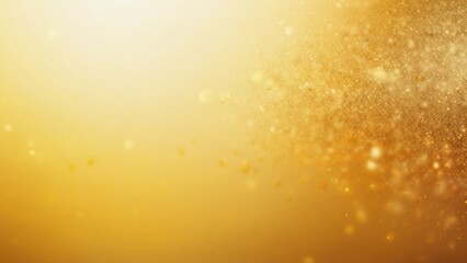 Warm golden bokeh lights creating a festive and cozy atmosphere, ideal for holiday designs.