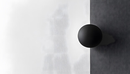 A large expanse of blank space with just a tiny dot or small shape in the corner, emphasizing minimalism