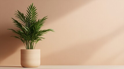 palm plant pot with name, eco-friendly gift