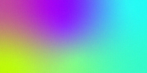 Grainy and noisy vector colorful desktop wallpaper background pure vector format blurry retro grain soft vintage gradation neon light abstract