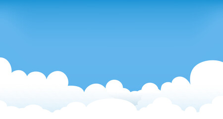 blue sky and clouds background	