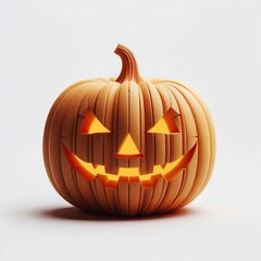 halloween, pumpkin, orange, autumn, holiday, face, lantern, jack, horror, evil, october, scary, isolated, jack-o-lantern, vegetable, smile, decoration, dark, carving, fall, spooky, vector, carved, 3d,