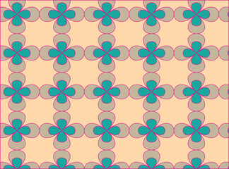 seamless floral pattern with flowers