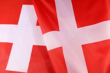 Swiss flags wave in celebration across Switzerland