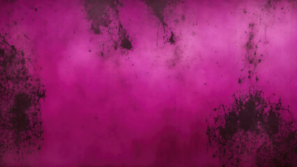 Dark scary Pink grunge texture with scratches rusty metal background