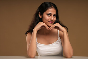 Obraz premium portraits of a young woman
