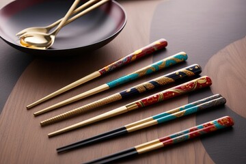 Chic Luxury Decorative Chopsticks for Contemporary Dining Experience
