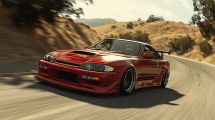 Obraz premium Precision tuning for consistent power delivery during touge races