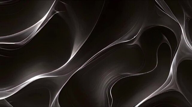 Abstract Black and White Background Video Loop