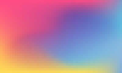 pixel gradient texture abstract background  with paste, red, pink, yellow, blue color