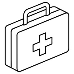 Health kit line art
