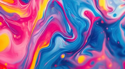 Obraz premium Abstract background with moving colors and fluid patterns, creating a dynamic and eye-catching effect perfect for modern design templates.