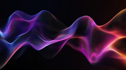 Abstract modern wave background with energetic lines and smooth transitions, offering a sophisticated and dynamic look for digital and print content.