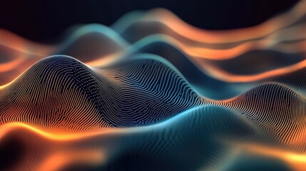 Abstract modern wave background with energetic lines and smooth transitions, offering a sophisticated and dynamic look for digital and print content.