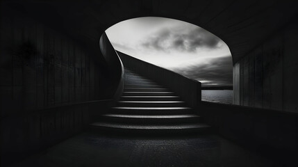 Helsinki Library Staircase