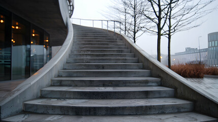Fototapeta premium Helsinki Library Staircase