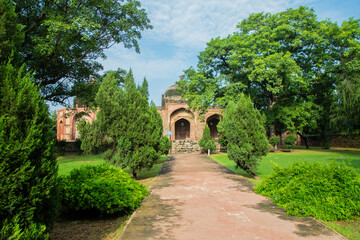 Natural Architectural View from Purana Quila, New Delhi