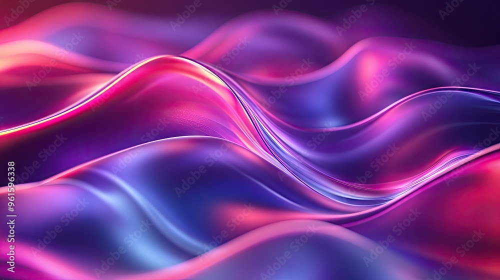 Poster modern abstract wave background with energetic curves and sleek design, perfect for high-tech and cr