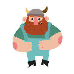 Red bearded warrior viking prince character educational king scandinavian educational page worksheet activity.