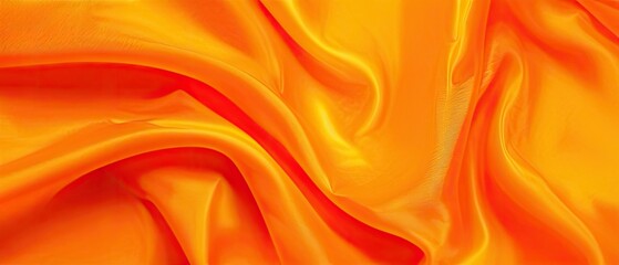 Obraz premium Abstract Orange Fabric Background
