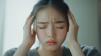 Fototapeta premium Stressed Mind - Overwhelmed by Decisions