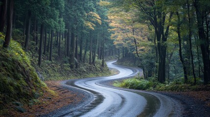 Managing weight transfer for better cornering on touge roads