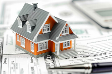 Property Insurance. Business Concept