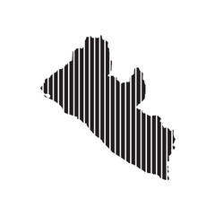 liberia map icon